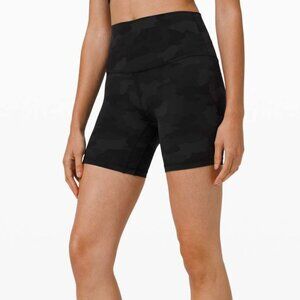 Lululemon 6" Align Shorts - Black Camo
